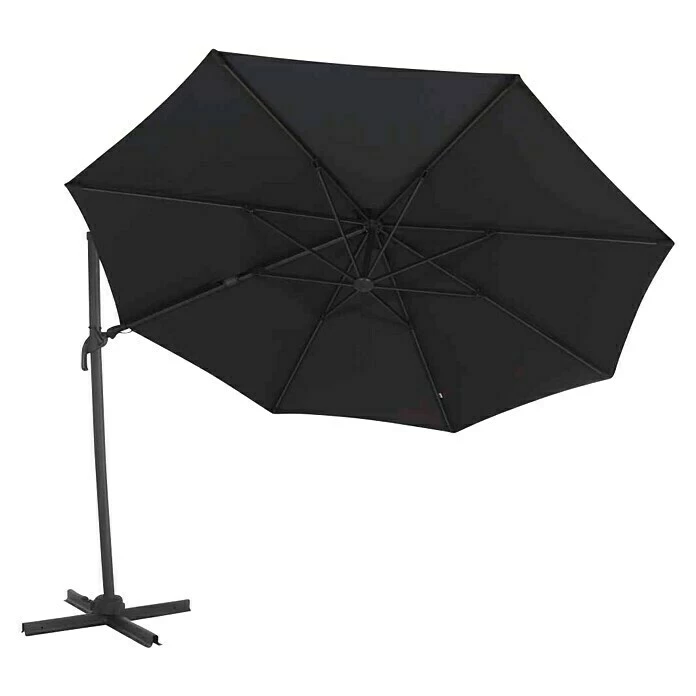 BAUHAUS Siena Garden Ampelschirm California N+ Anthrazit, Durchmesser: 350 Cm 7 BAUHAUS Siena Garden Ampelschirm California N+ Anthrazit, Durchmesser: 350 Cm – Bild 5