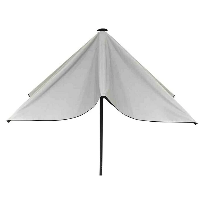 BAUHAUS Siena Garden Sonnenschirm Gastro Hellgrau, L X B: 300 X 300 Cm 5 BAUHAUS Siena Garden Sonnenschirm Gastro Hellgrau, L X B: 300 X 300 Cm – Bild 3