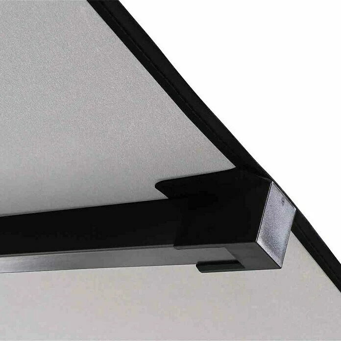 BAUHAUS Siena Garden Sonnenschirm Gastro Hellgrau, L X B: 300 X 300 Cm 7 BAUHAUS Siena Garden Sonnenschirm Gastro Hellgrau, L X B: 300 X 300 Cm – Bild 5