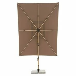 BAUHAUS Doppler Alu Wood Pendelschirm Ultra XL Greige, 300 X 400 Cm 12 BAUHAUS Doppler Alu Wood Pendelschirm Ultra XL Greige, 300 X 400 Cm -Sonnenschirme Verkaufsgeschäft 12 1534