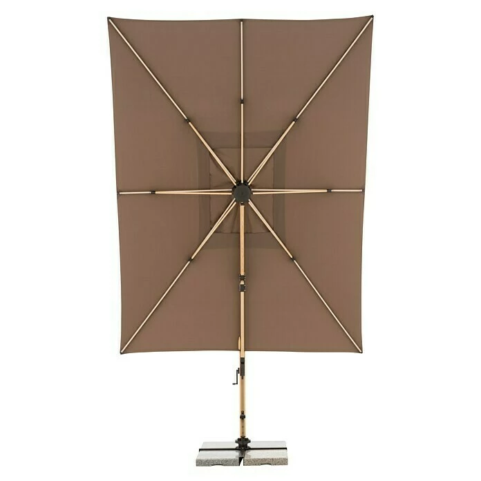 BAUHAUS Doppler Alu Wood Pendelschirm Ultra XL Greige, 300 X 400 Cm 7 BAUHAUS Doppler Alu Wood Pendelschirm Ultra XL Greige, 300 X 400 Cm – Bild 5