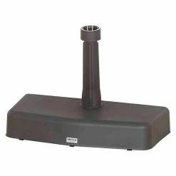 BAUHAUS Balkonschirmständer L X B: 50 X 25 Cm, Für Rohrdurchmesser: 19 - 36, Anthrazit, 20 Kg