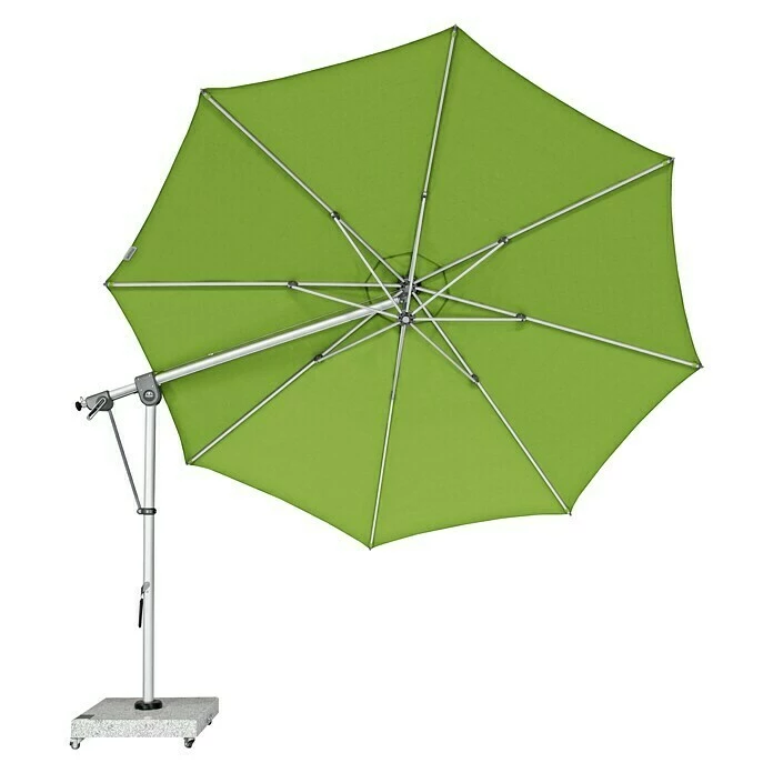 BAUHAUS Doppler Expert Pendelschirm Smaragd, 350 Cm 4 BAUHAUS Doppler Expert Pendelschirm Smaragd, 350 Cm – Bild 2