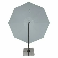 BAUHAUS Derby Ravenna Pendelschirm Grau, Durchmesser: 392 Cm -Sonnenschirme Verkaufsgeschäft 12 1586