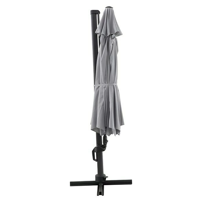 BAUHAUS Sunfun Melina Schirmbezug Hellgrau, Durchmesser: 400 Cm, Passend Für: Sunfun Ampelschirmgestell Melina Ø 400 Cm 6 BAUHAUS Sunfun Melina Schirmbezug Hellgrau, Durchmesser: 400 Cm, Passend Für: Sunfun Ampelschirmgestell Melina Ø 400 Cm – Bild 4