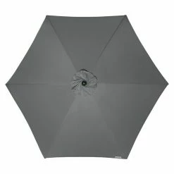 BAUHAUS Doppler Sonnenschirm Active Teleskop Anthrazit, Durchmesser: 333 Cm -Sonnenschirme Verkaufsgeschäft 12 1651