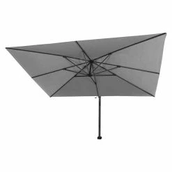 BAUHAUS Siena Garden Ampelschirm Stratos Grau-meliert, L X B: 400 X 300 Cm -Sonnenschirme Verkaufsgeschäft 12 1668