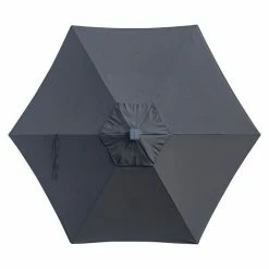 BAUHAUS Doppler Active LED-Sonnenschirm Auto Tilt Anthrazit, Durchmesser: 300 Cm -Sonnenschirme Verkaufsgeschäft 12 1682