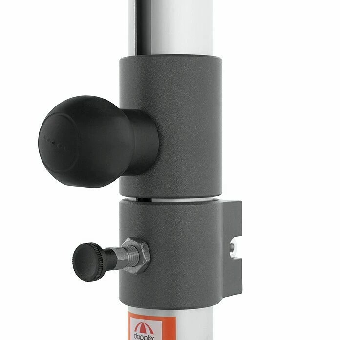 BAUHAUS Doppler Alu Expert Sonnenschirm Teleskop Dunkelgrün, 350 X 350 Cm 5 BAUHAUS Doppler Alu Expert Sonnenschirm Teleskop Dunkelgrün, 350 X 350 Cm – Bild 3