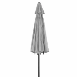 BAUHAUS Siena Garden Sonnenschirm Isa Stone, Durchmesser: 300 Cm -Sonnenschirme Verkaufsgeschäft 12 17