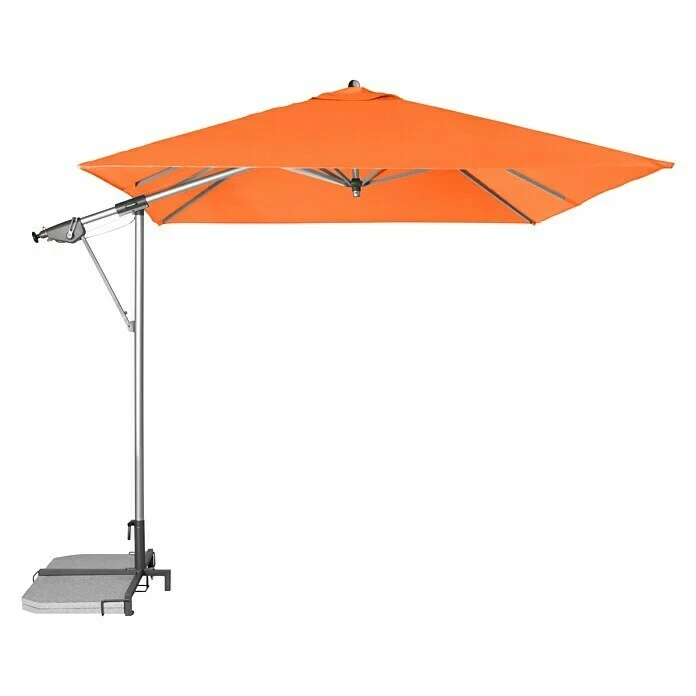 BAUHAUS Doppler Sunline Pendelschirm Orange, L X B: 298 X 225 Cm 3 BAUHAUS Doppler Sunline Pendelschirm Orange, L X B: 298 X 225 Cm