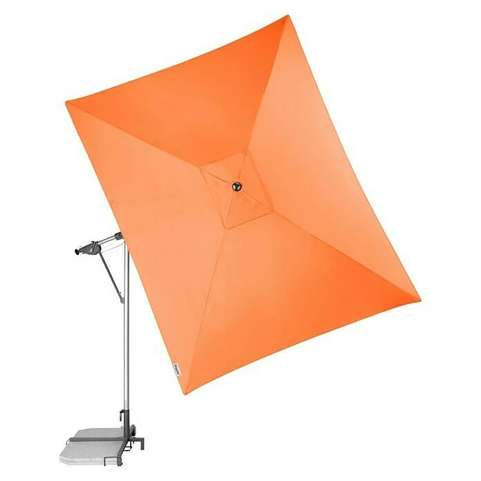 BAUHAUS Doppler Sunline Pendelschirm Orange, L X B: 298 X 225 Cm 6 BAUHAUS Doppler Sunline Pendelschirm Orange, L X B: 298 X 225 Cm – Bild 4