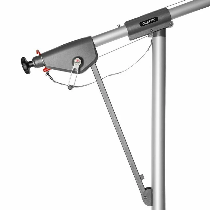 BAUHAUS Doppler Sunline Pendelschirm Orange, L X B: 298 X 225 Cm 8 BAUHAUS Doppler Sunline Pendelschirm Orange, L X B: 298 X 225 Cm – Bild 6