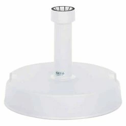 BAUHAUS Schirmständer Durchmesser: 40 Cm, Für Rohrdurchmesser: 21 Mm - 54 Mm, 20 Kg, Weiß