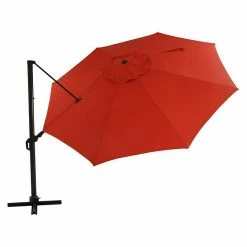 BAUHAUS Sunfun Melina Schirmbezug Orange, Durchmesser: 400 Cm, Passend Für: Sunfun Ampelschirmgestell Melina Ø 400 Cm