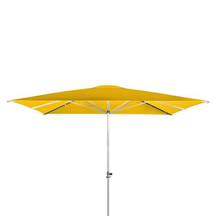 BAUHAUS Doppler Alu Expert Sonnenschirm Teleskop Gelb, 350 X 350 Cm 3 BAUHAUS Doppler Alu Expert Sonnenschirm Teleskop Gelb, 350 X 350 Cm