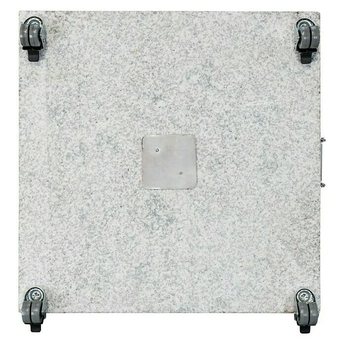 BAUHAUS Doppler Granitplatte 140 Kg, 80 X 80 Cm, Geeignet Für: Schirme Bis Ø 350 Cm 4 BAUHAUS Doppler Granitplatte 140 Kg, 80 X 80 Cm, Geeignet Für: Schirme Bis Ø 350 Cm – Bild 2