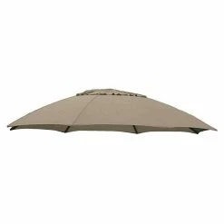 BAUHAUS Sun Garden Schirmbezug Taupe, Durchmesser: 375 Cm