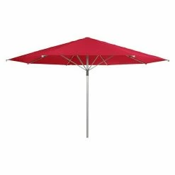 BAUHAUS Doppler Sonnenschirm Telestar Rot, Durchmesser: 500 Cm