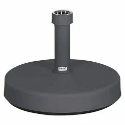 BAUHAUS Siena Garden Schirmständer Fill Foot Durchmesser: 46 Cm, Für Rohrdurchmesser: 21 Mm - 54 Mm, 25 Kg, Anthrazit