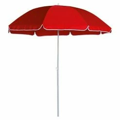 BAUHAUS Sunfun Balkonschirm Provence II Chili, Durchmesser: 200 Cm