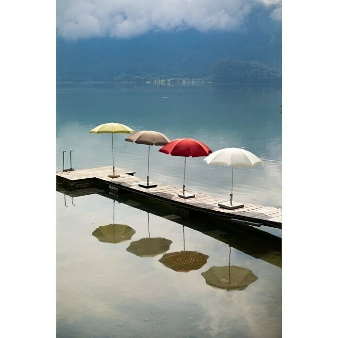 BAUHAUS Sunfun Balkonschirm Provence II Chili, Durchmesser: 200 Cm 4 BAUHAUS Sunfun Balkonschirm Provence II Chili, Durchmesser: 200 Cm – Bild 2