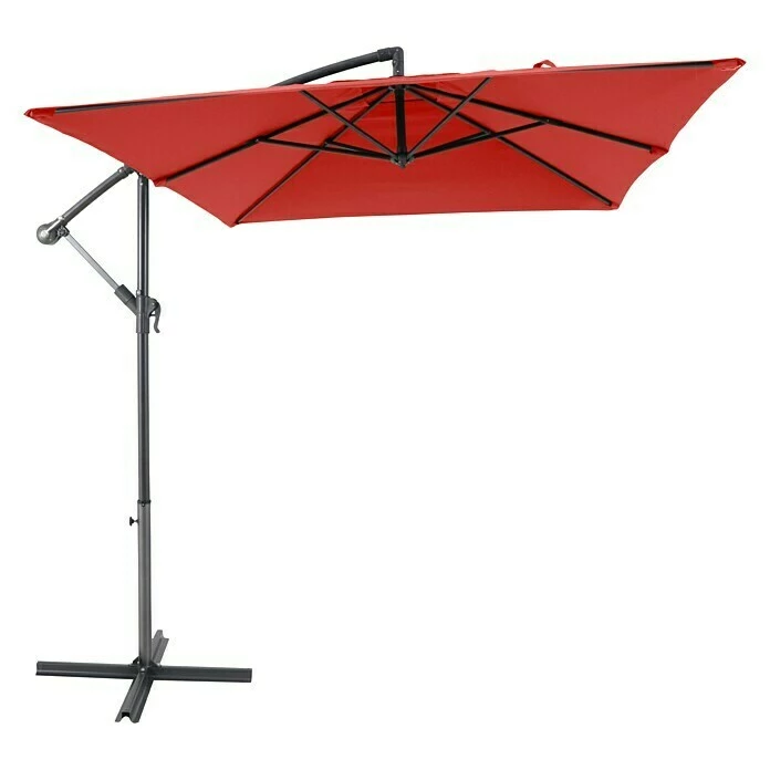 BAUHAUS Sunfun Ampelschirm Toscana Chili, 200 X 250 Cm 4 BAUHAUS Sunfun Ampelschirm Toscana Chili, 200 X 250 Cm – Bild 2