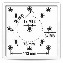 BAUHAUS Siena Garden Schirmständer Earthbase 28 X 28 Cm, Passend Für: Alle Siena Garden Ampelschirm-Modelle, Schwarz -Sonnenschirme Verkaufsgeschäft 12 232