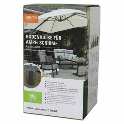 BAUHAUS Siena Garden Schirmständer Earthbase 28 X 28 Cm, Passend Für: Alle Siena Garden Ampelschirm-Modelle, Schwarz -Sonnenschirme Verkaufsgeschäft 12 233