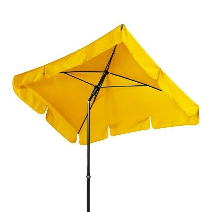 BAUHAUS Doppler Sunline Sonnenschirm Waterproof Neo Gelb, 225 X 120 Cm 4 BAUHAUS Doppler Sunline Sonnenschirm Waterproof Neo Gelb, 225 X 120 Cm – Bild 2