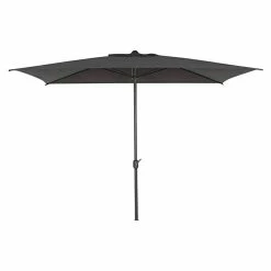 BAUHAUS Siena Garden Sonnenschirm Isa Anthrazit, L X B: 300 X 200 Cm