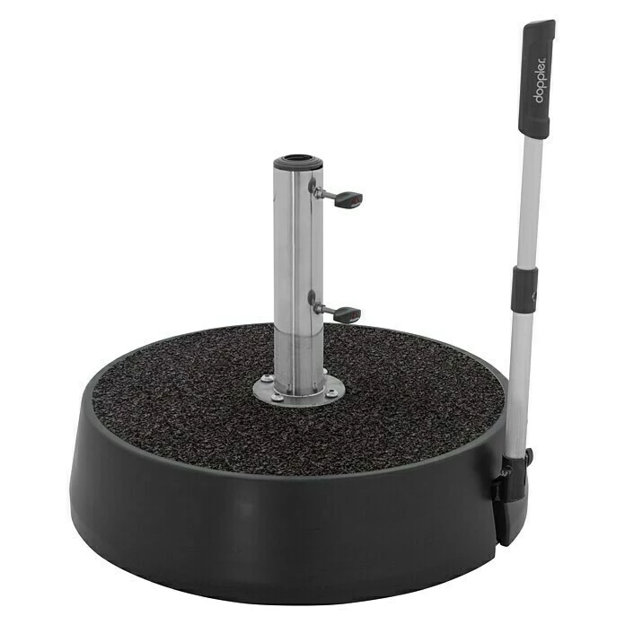 BAUHAUS Doppler Expert Abdeckplatte Easy Move Granit Dunkel, Passend Für: Doppler Expert Granitschirmständer Easy Move 5 BAUHAUS Doppler Expert Abdeckplatte Easy Move Granit Dunkel, Passend Für: Doppler Expert Granitschirmständer Easy Move – Bild 3