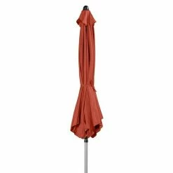 BAUHAUS Doppler Active Kurbelschirm Auto Tilt Terracotta, Durchmesser: 280 Cm -Sonnenschirme Verkaufsgeschäft 12 318