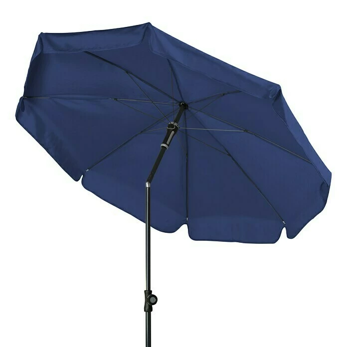 BAUHAUS Doppler Sunline Sonnenschirm Neo Dunkelblau, Ø X H: 150 X 230 Cm 4 BAUHAUS Doppler Sunline Sonnenschirm Neo Dunkelblau, Ø X H: 150 X 230 Cm – Bild 2