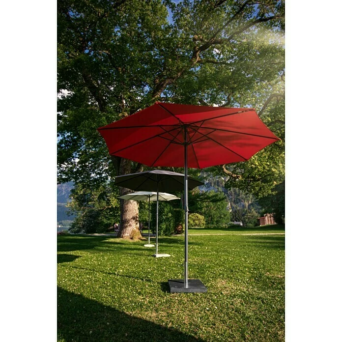 BAUHAUS Sunfun Marktschirm Trentino II Ecru, Durchmesser: 300 Cm 5 BAUHAUS Sunfun Marktschirm Trentino II Ecru, Durchmesser: 300 Cm – Bild 3