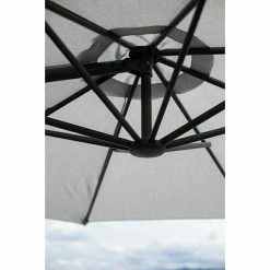 BAUHAUS Sunfun Ersatz-Bezug Monaco Hellgrau, Passend Für: Sunfun Ampelschirmgestell Monaco Ø 300 Cm -Sonnenschirme Verkaufsgeschäft 12 341