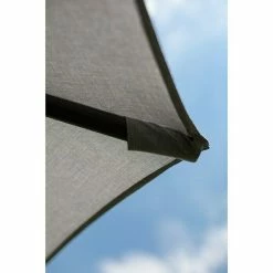 BAUHAUS Sunfun Ersatz-Bezug Monaco Hellgrau, Passend Für: Sunfun Ampelschirmgestell Monaco Ø 300 Cm -Sonnenschirme Verkaufsgeschäft 12 342