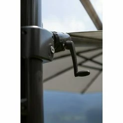 BAUHAUS Sunfun Ersatz-Bezug Monaco Hellgrau, Passend Für: Sunfun Ampelschirmgestell Monaco Ø 300 Cm -Sonnenschirme Verkaufsgeschäft 12 343