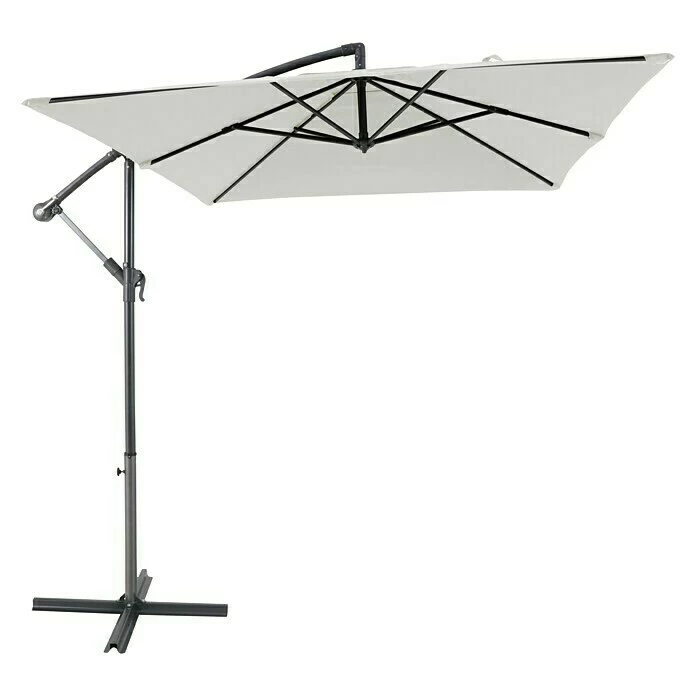 BAUHAUS Sunfun Ampelschirm Toscana Natur, 200 X 250 Cm 4 BAUHAUS Sunfun Ampelschirm Toscana Natur, 200 X 250 Cm – Bild 2