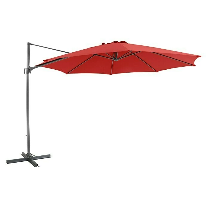 BAUHAUS Sunfun Ampelschirm Florenz Chili, Durchmesser: 350 Cm 4 BAUHAUS Sunfun Ampelschirm Florenz Chili, Durchmesser: 350 Cm – Bild 2
