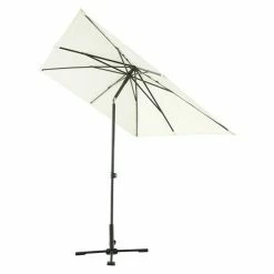 BAUHAUS Sunfun Sonnenschirm Livorno Natur, 200 X 250 Cm -Sonnenschirme Verkaufsgeschäft 12 379