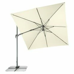 BAUHAUS Derby Ravenna Pendelschirm AX Natur, L X B: 268 X 268 Cm -Sonnenschirme Verkaufsgeschäft 12 393