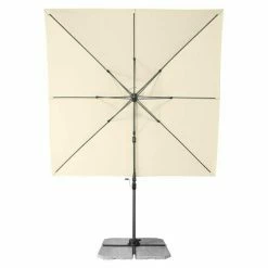 BAUHAUS Derby Ravenna Pendelschirm AX Natur, L X B: 268 X 268 Cm -Sonnenschirme Verkaufsgeschäft 12 395