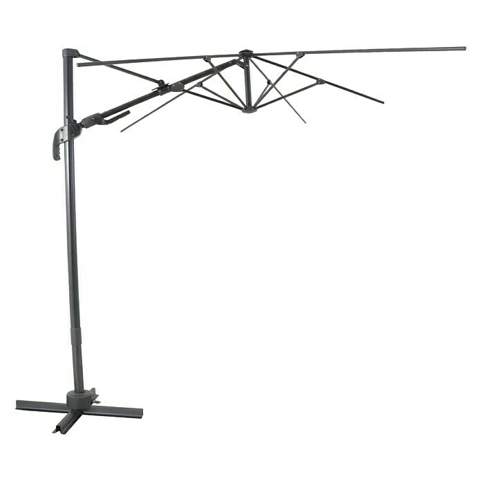 BAUHAUS Sunfun Ampelschirmgestell Capri 200 X 250 Cm, Aluminium 3 BAUHAUS Sunfun Ampelschirmgestell Capri 200 X 250 Cm, Aluminium