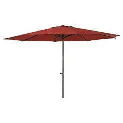 BAUHAUS Sunfun Marktschirm Trentino II Chili, Durchmesser: 400 Cm