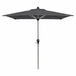 BAUHAUS Doppler Active Sonnenschirm Auto Tilt Anthrazit, 210 X 140 Cm