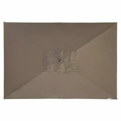 BAUHAUS Doppler Alu Wood Kurbelschirm Ultra Greige, 300 X 200 Cm -Sonnenschirme Verkaufsgeschäft 12 434