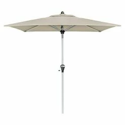 BAUHAUS Doppler Active Sonnenschirm Auto Tilt Natur, 210 X 140 Cm