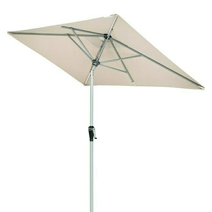 BAUHAUS Doppler Active Sonnenschirm Auto Tilt Natur, 210 X 140 Cm 4 BAUHAUS Doppler Active Sonnenschirm Auto Tilt Natur, 210 X 140 Cm – Bild 2