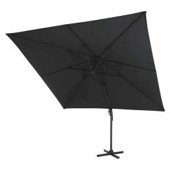 BAUHAUS Siena Garden Ampelschirm California N+ Anthrazit, L X B: 300 X 300 Cm -Sonnenschirme Verkaufsgeschäft 12 455